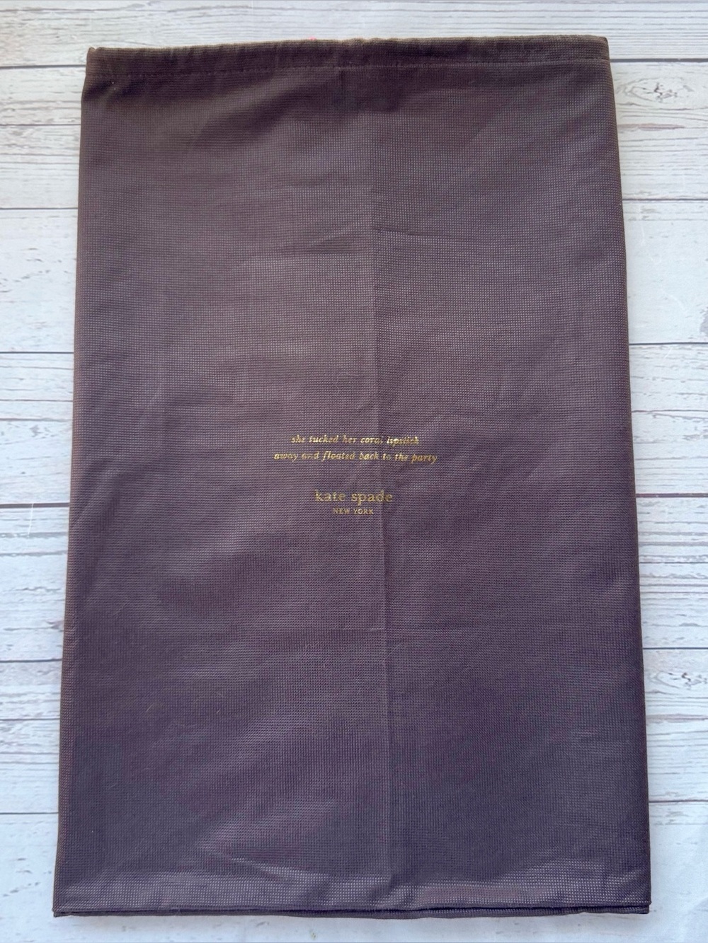 {Kate Spade} Extra Large Dust Bag